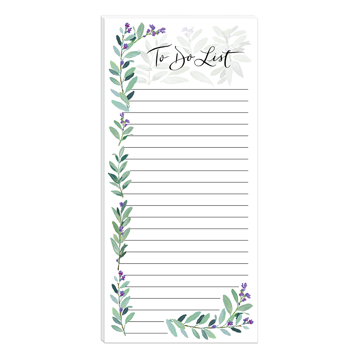 Homegrown Sage Magnetic List Pad Product