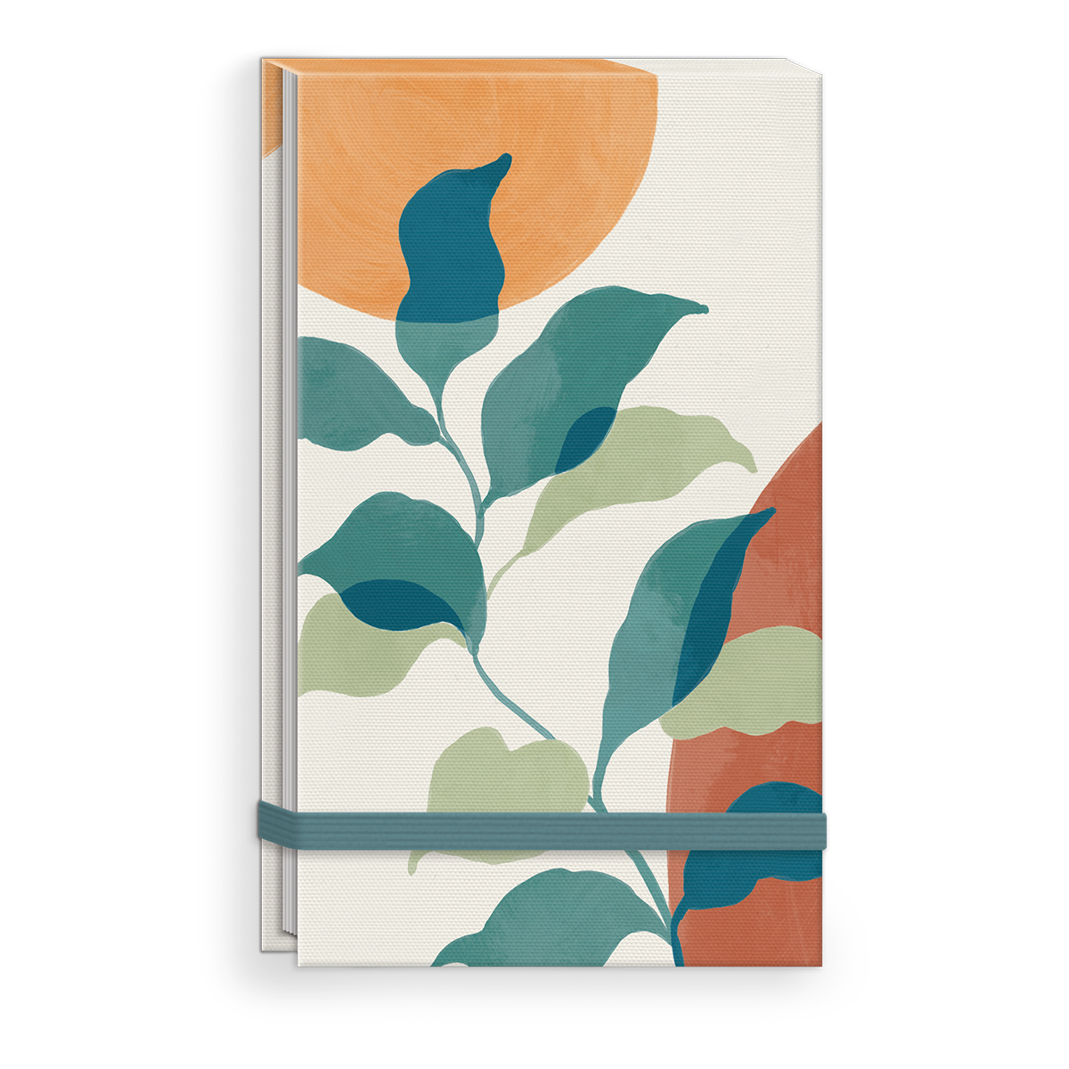 Leaves Fabric Notepad Product