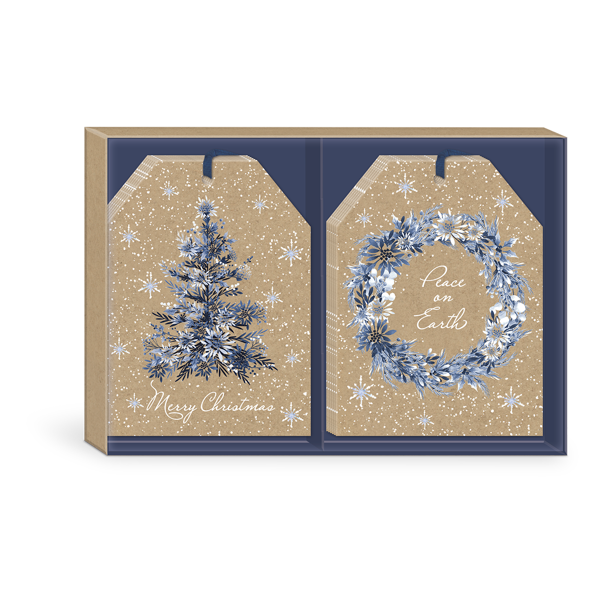 Kraft Christmas Gift Tag Set Product