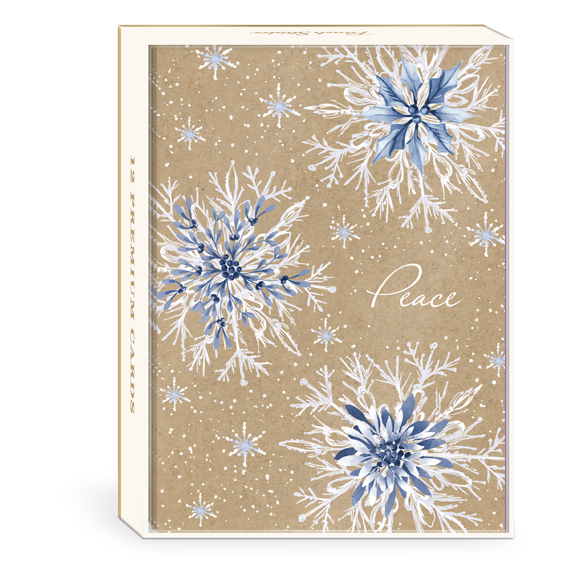 Kraft Snowflakes Boxed Holiday Cards Product