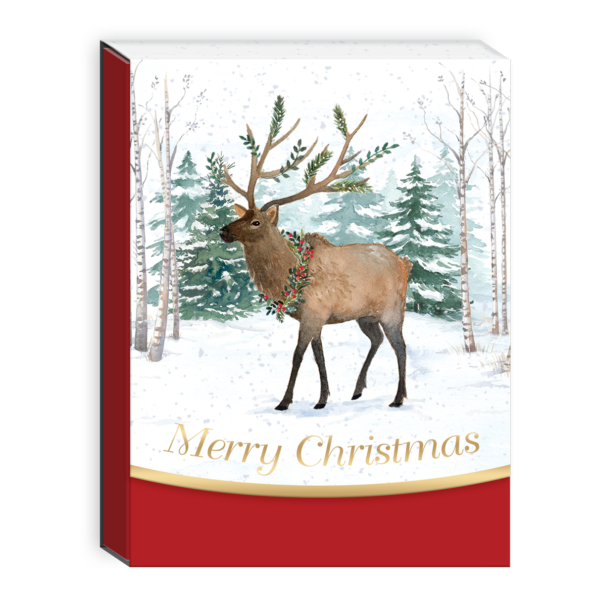 Woodland Elk Pocket Notepad Product