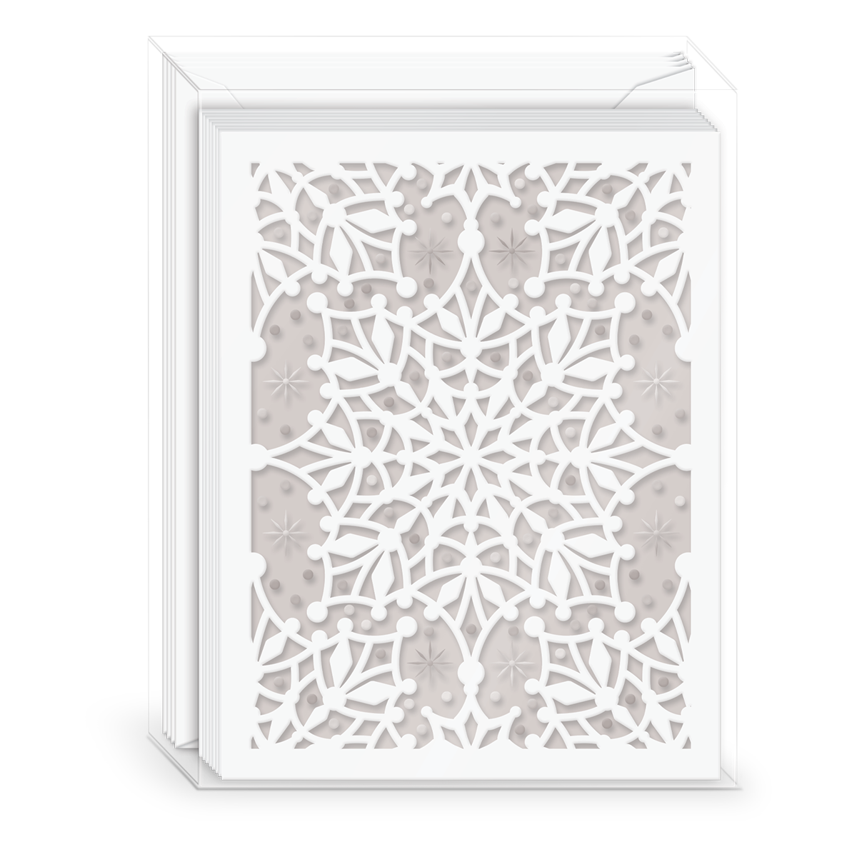 Snowflake Boxed Holiday Cards Product