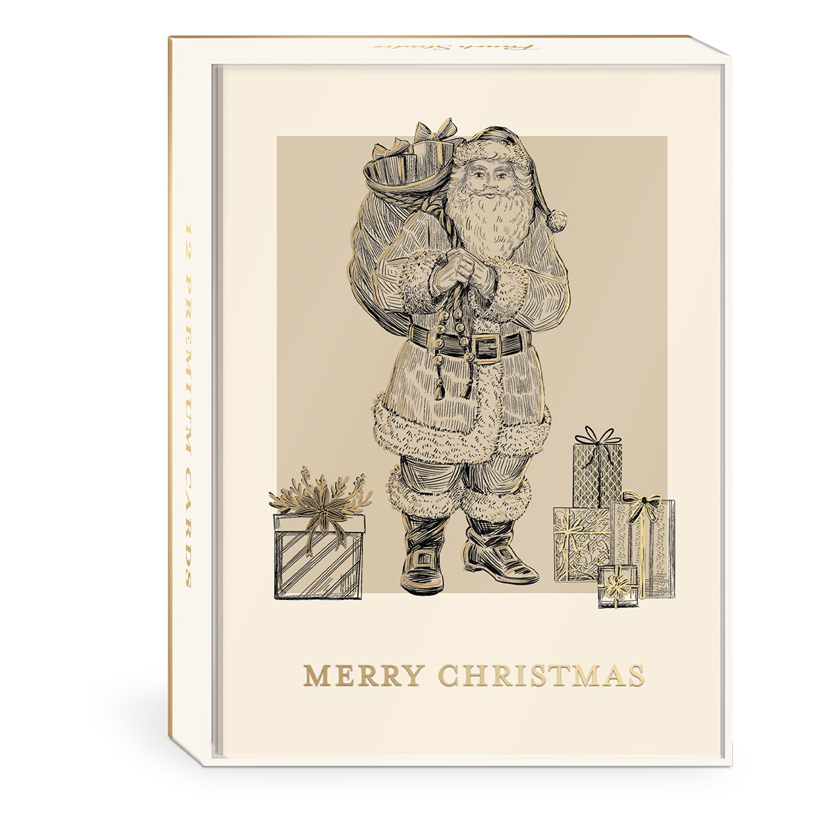 Santa Claus Boxed Holiday Cards Product