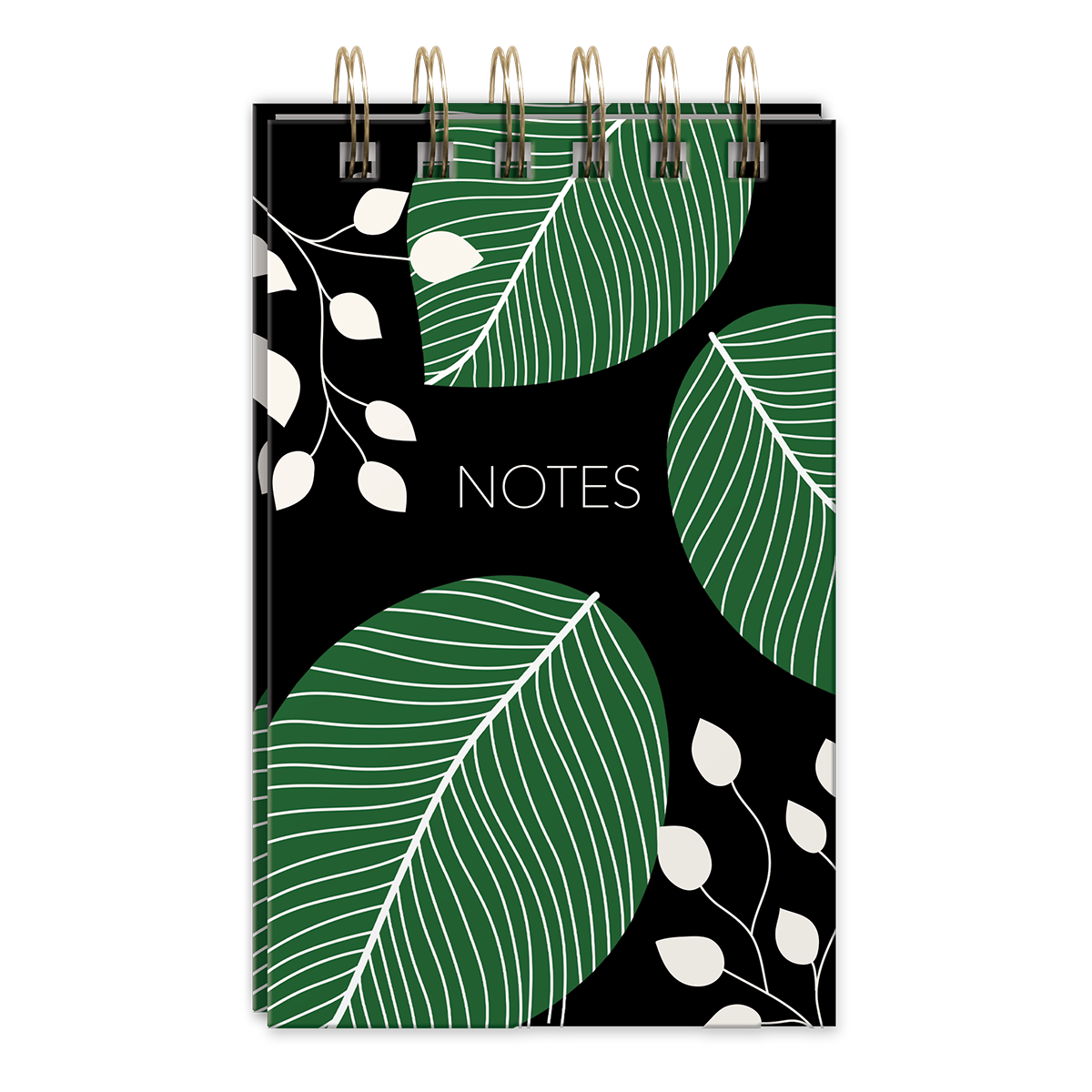 Green Garden Leaves Jotter Notepad Product