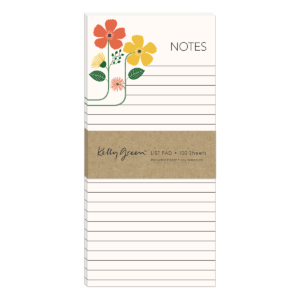 Green Garden Flower Multi Magnetic List Pad