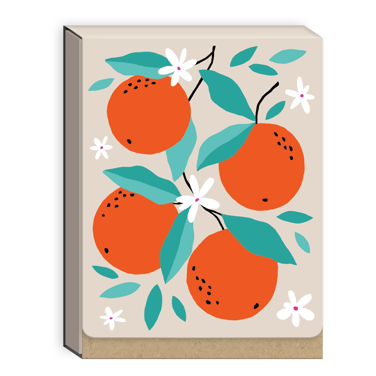 Fruit Market Oranges Pocket Notepad Product