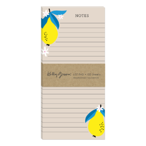 Fruit Market Pears Magnetic List Pad