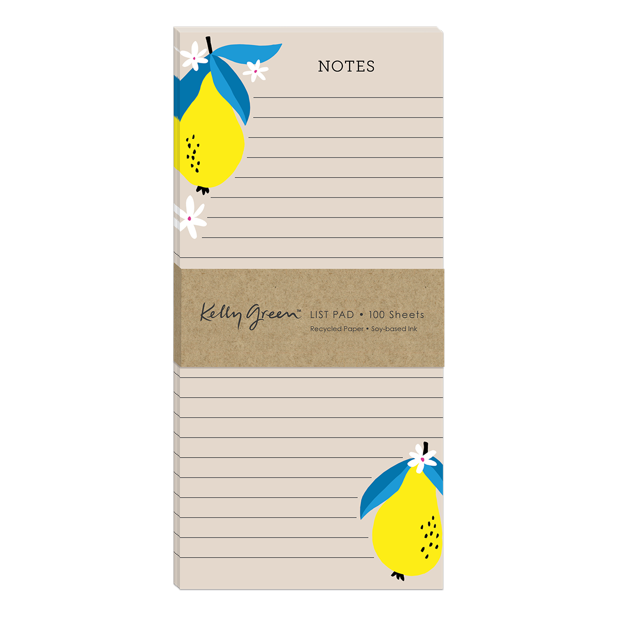 Fruit Market Pears Magnetic List Pad Product