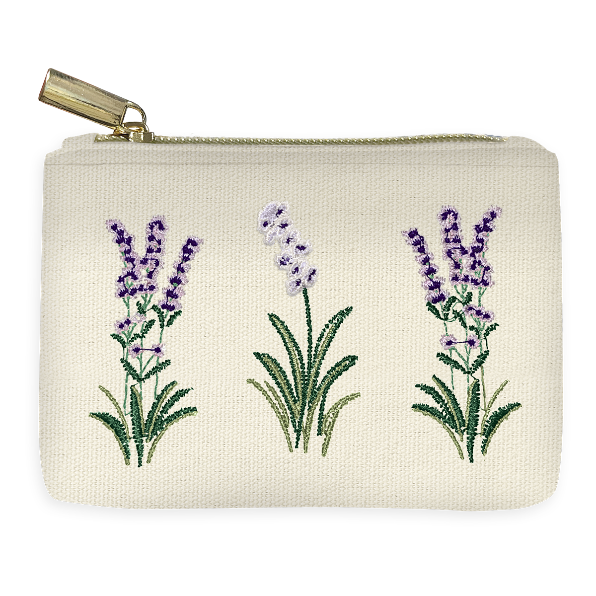 Delicate Floral Cream Pouch Product