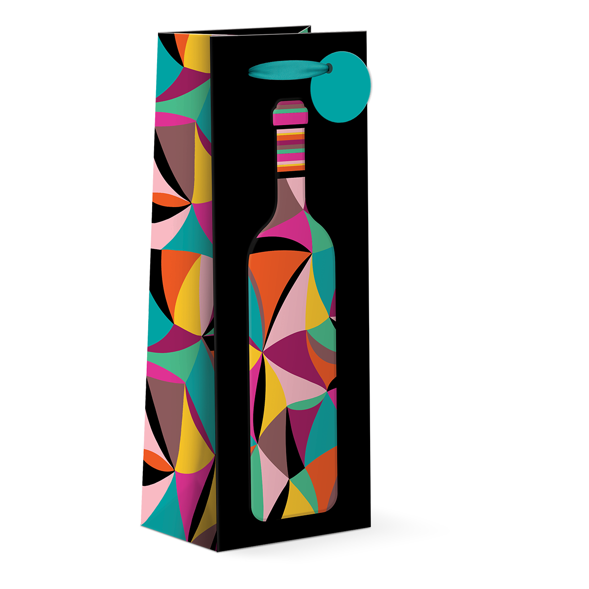 Abstract Bottle Wine Bag Product