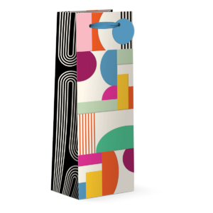 Punch Abstract Geo Wine Bag