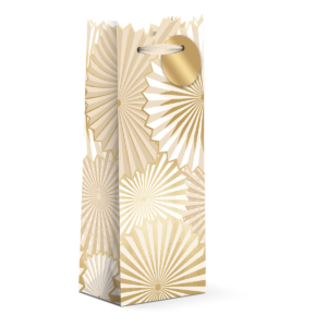 Punch Die-Cut Party Fan Wine Bag