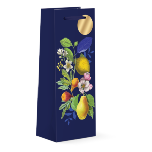 Vintage Floral Fruit Wine Bag