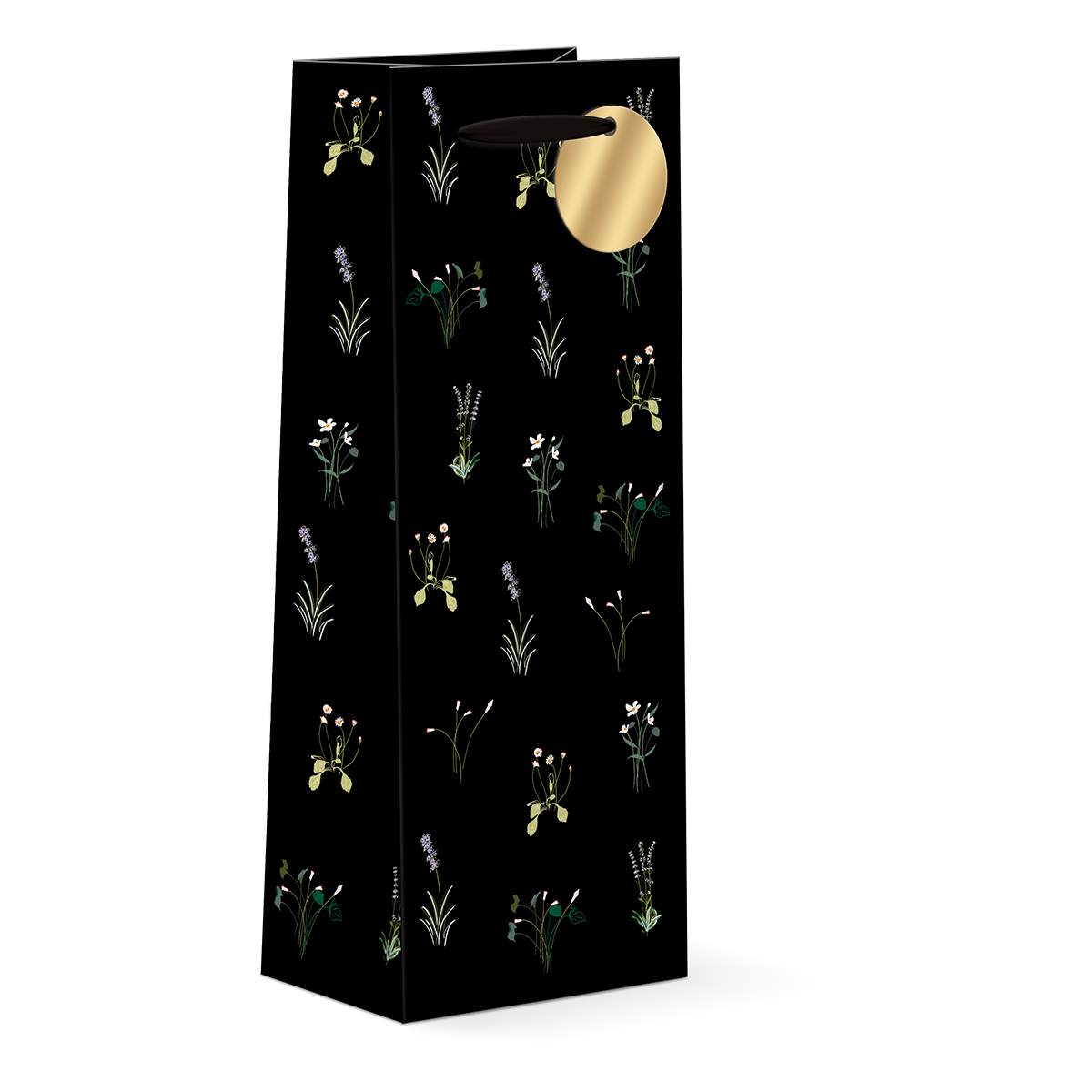 Delicate Floral Flower Multi Wine Bag Product