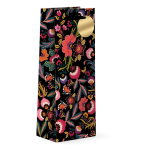 Renaissance Black Wine Bag