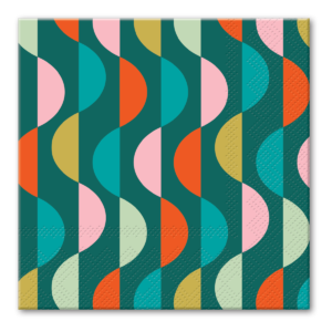 Punch Half Moon Beverage Napkins