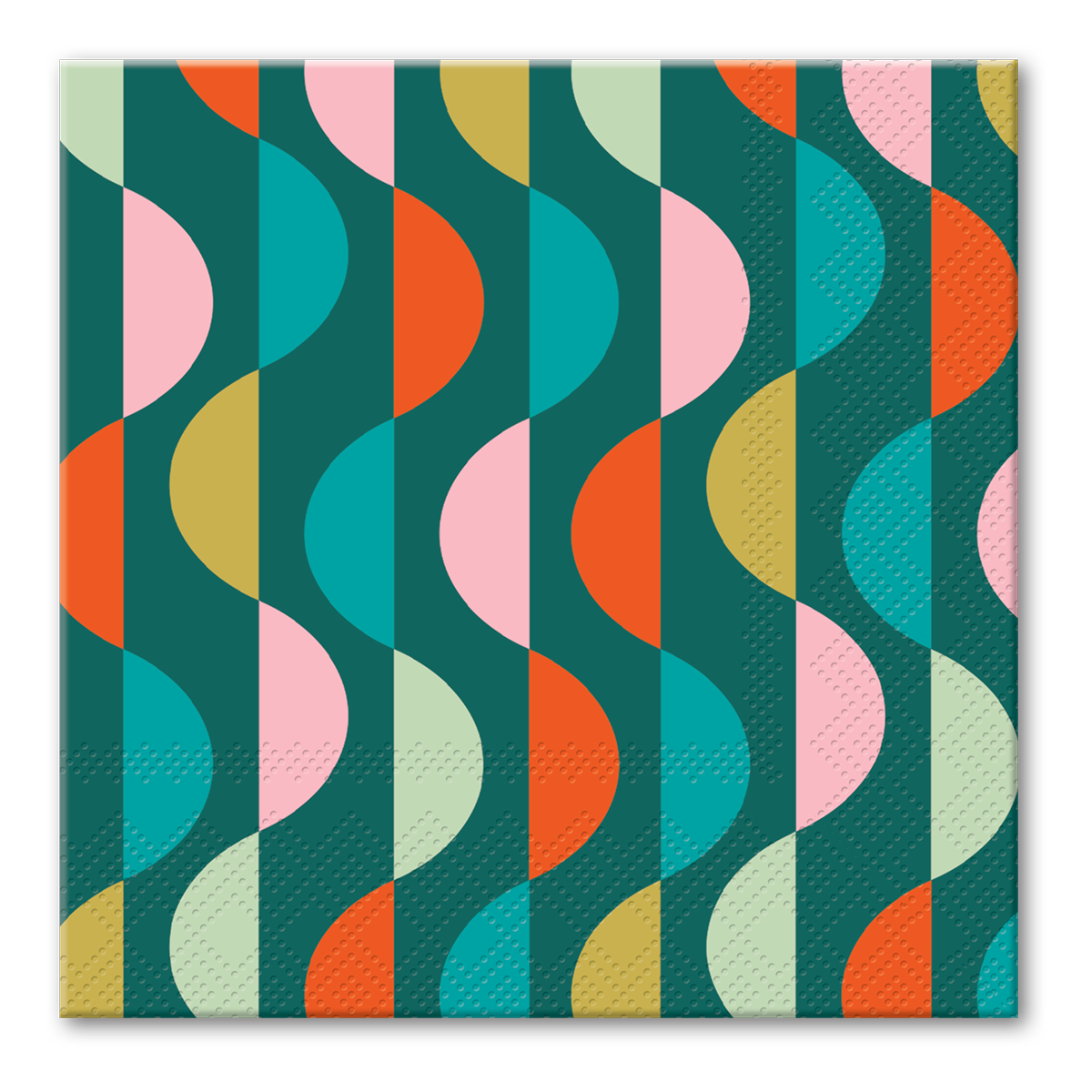 Punch Half Moon Beverage Napkins