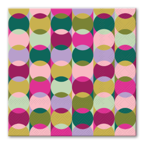 Punch Circles Beverage Napkins