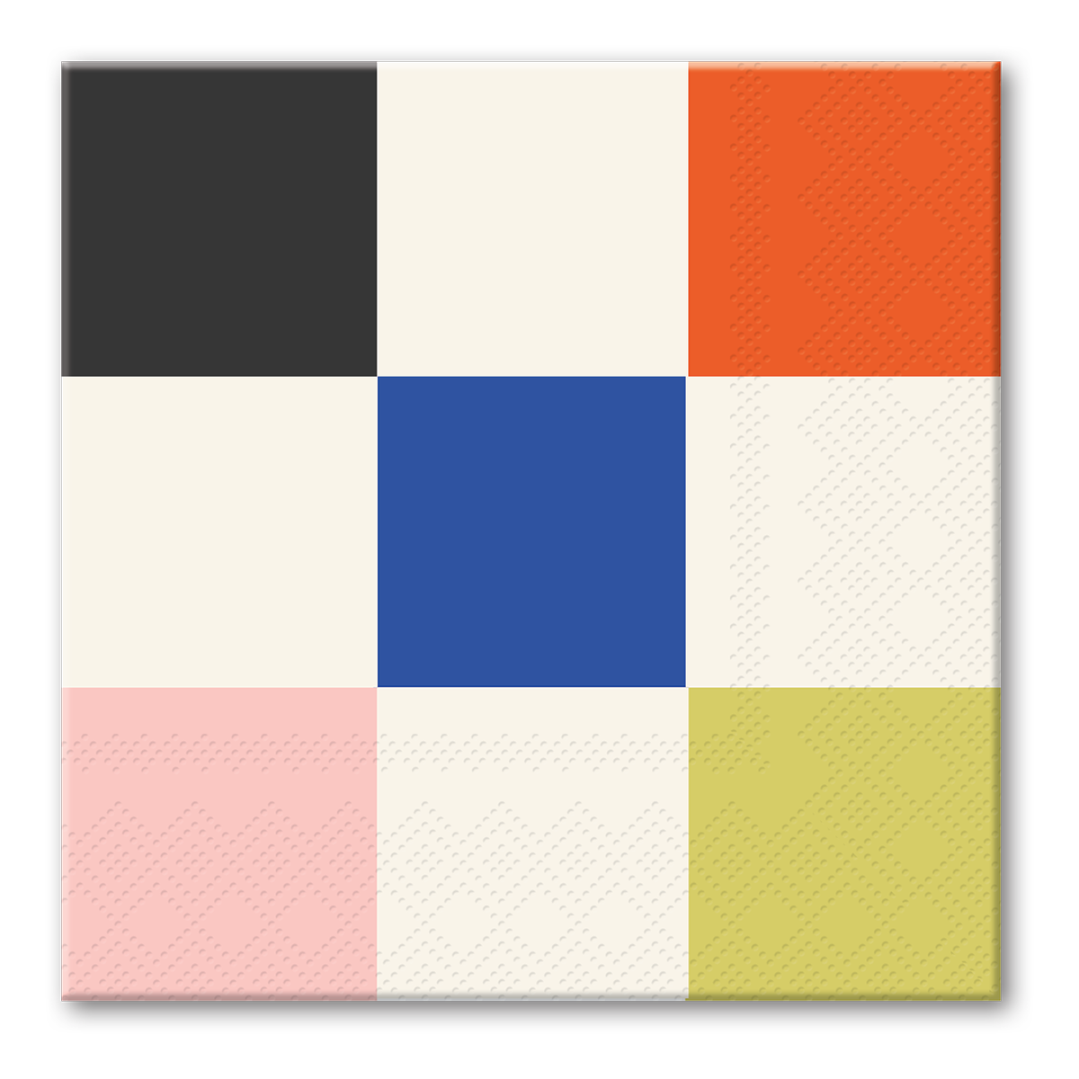 Checkerboard Beverage Napkins Product
