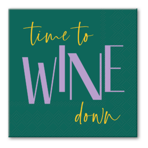Punch Wine Down Beverage Napkins