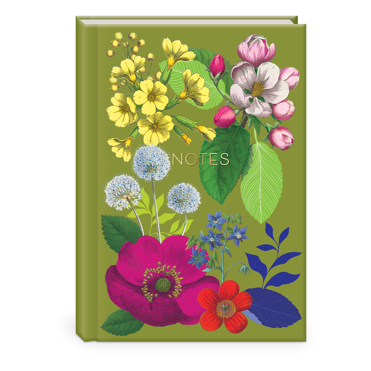 Vintage Floral Hardcover Journal Product