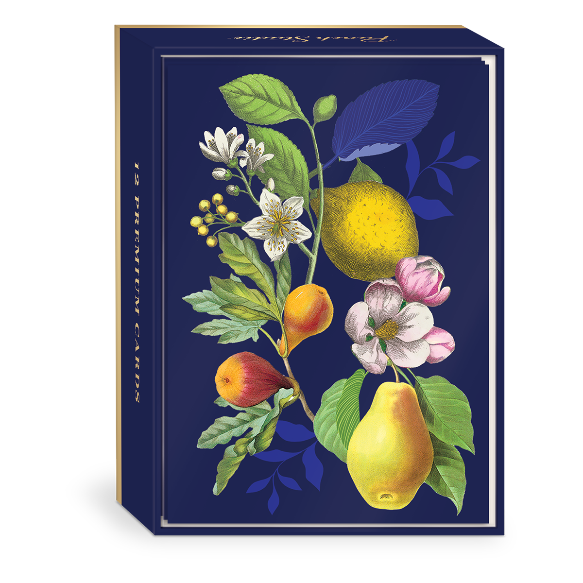 Vintage Floral Fruit Note Cards Product