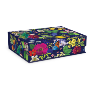 Vintage Floral Pattern single decorative box.