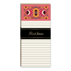 Stylish renaissance Coral Magnetic List Pad.