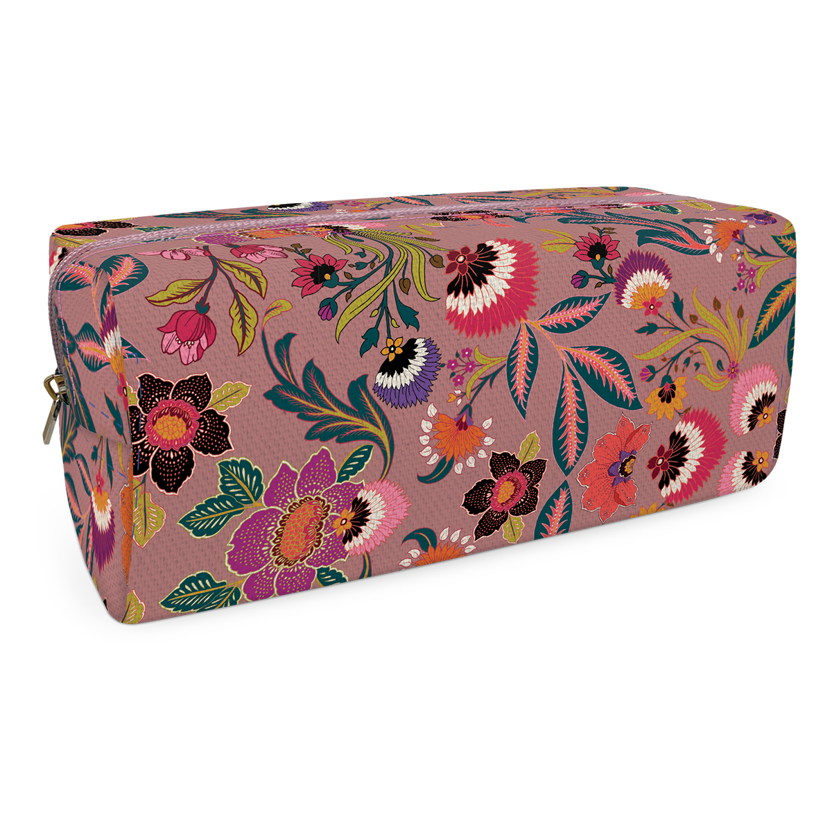 Renaissance Clay Cosmetic Bag with pattern design.