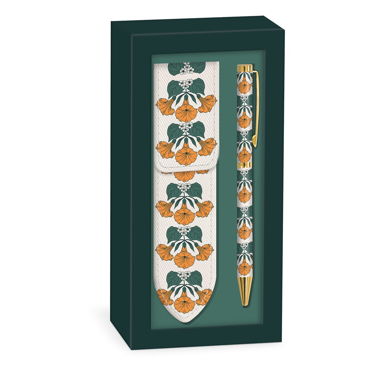 Nightshade Floral Boxed Pen and Pouch Product