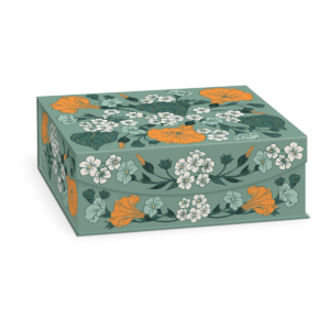 Nightshade Floral design on a single box.