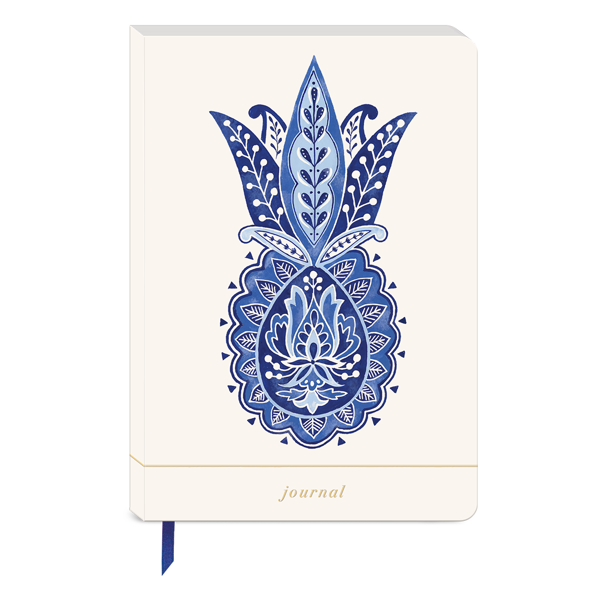 Cobalt Coast Pineapple Softcover Journal Product