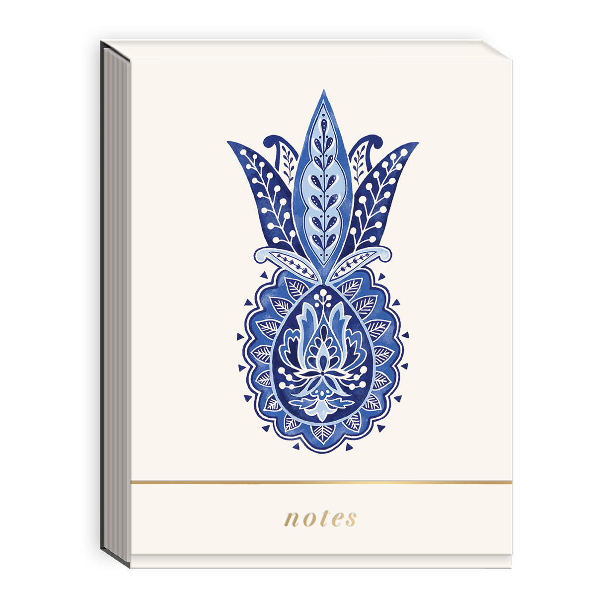 Cobalt Coast Pineapple Pocket Notepad Product