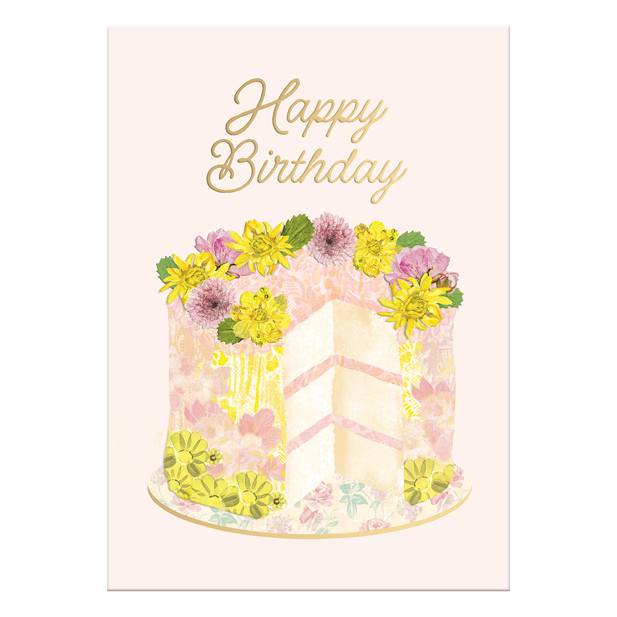 Collage Cake Greeting Card Product