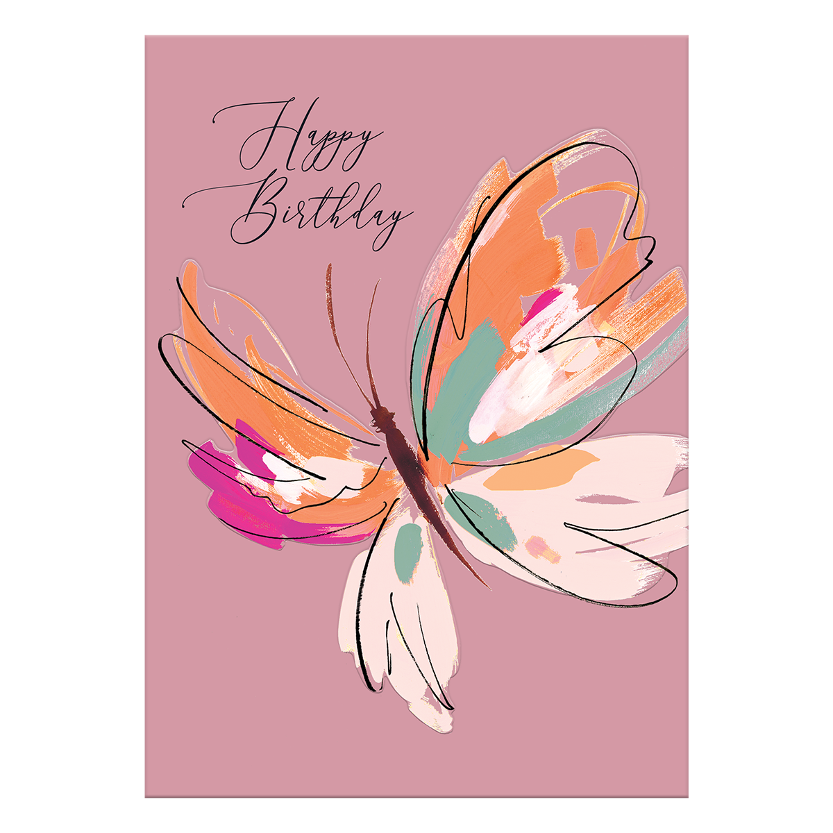 Butterfly Greeting Card Product