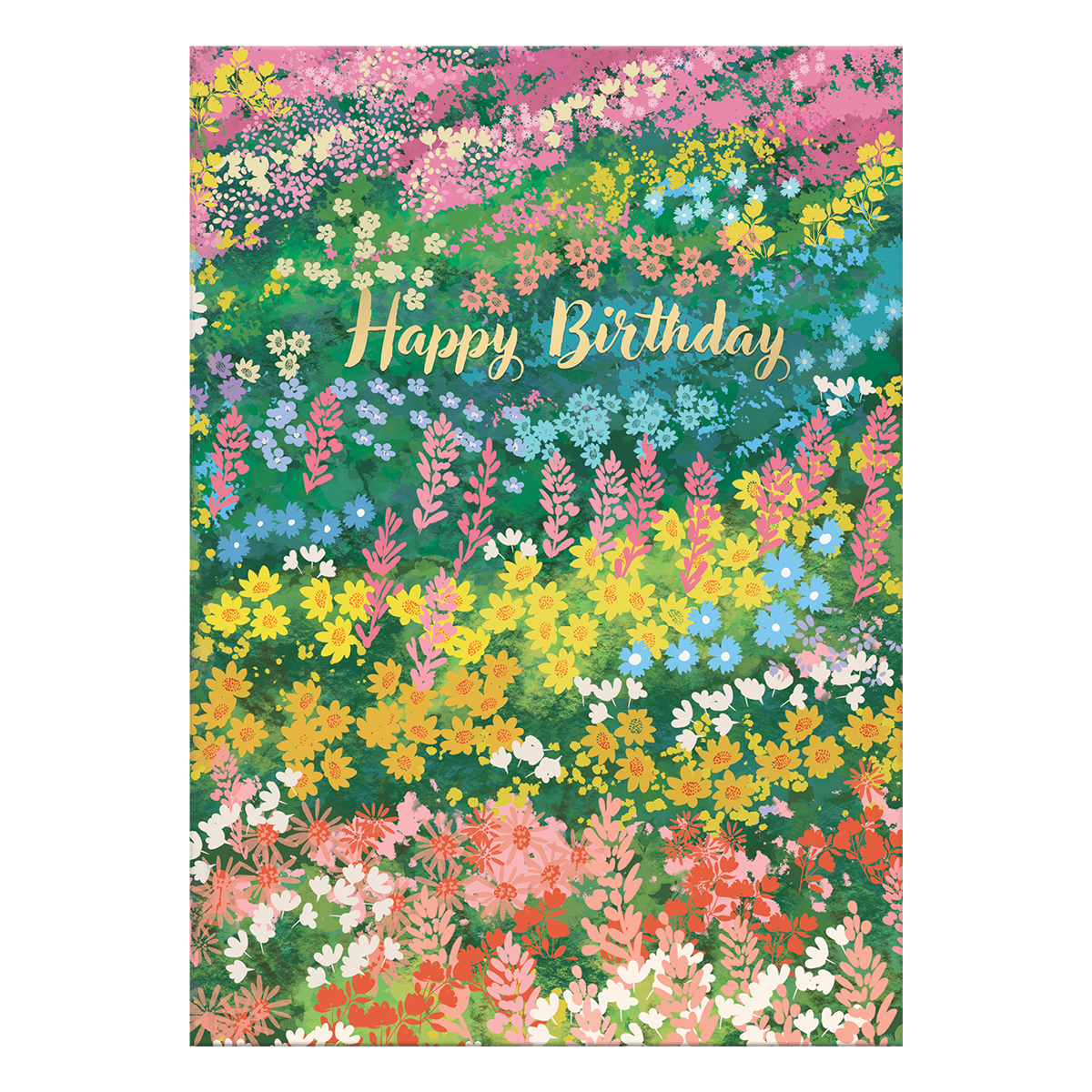 Flower Field Greeting Card Product