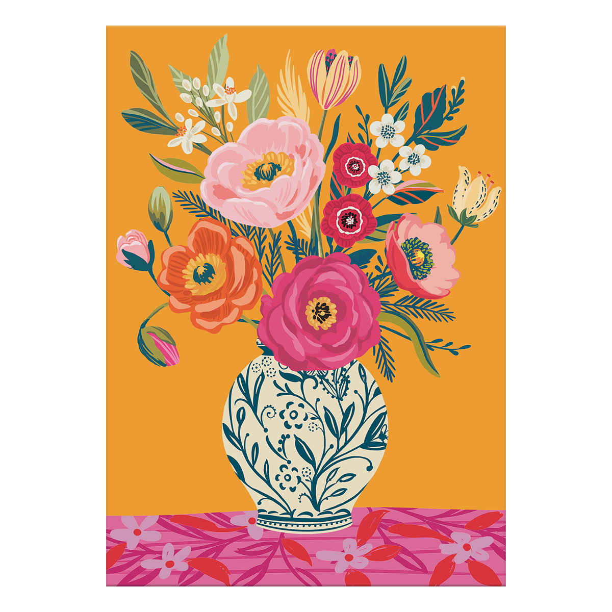 Vase Greeting Card Product