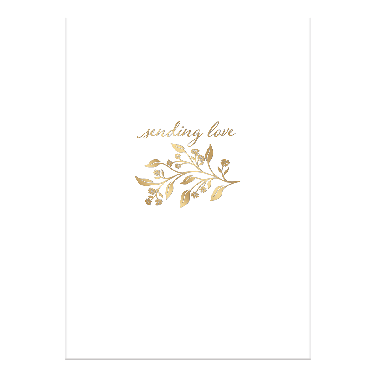 Foil Sprig Greeting Card Product