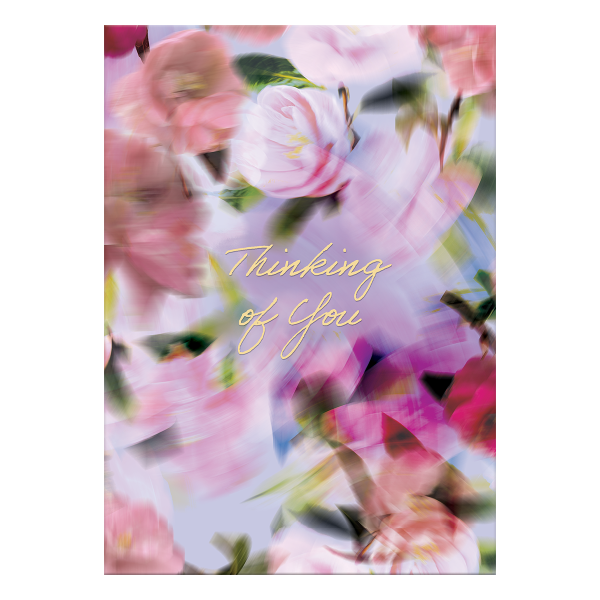 Blurred Roses Greeting Card Product