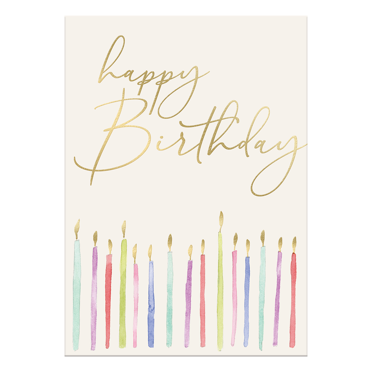 Candles Greeting Card Product