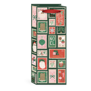 Holiday Letters To Santa Wine Bag