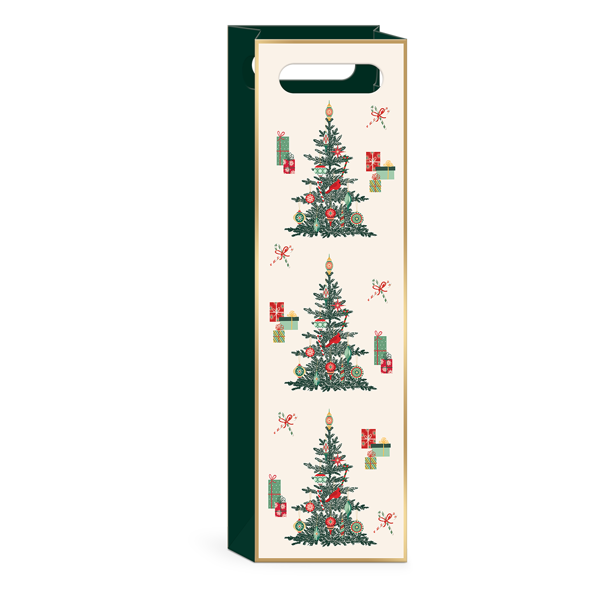 Vintage Tree Wine Bag Product