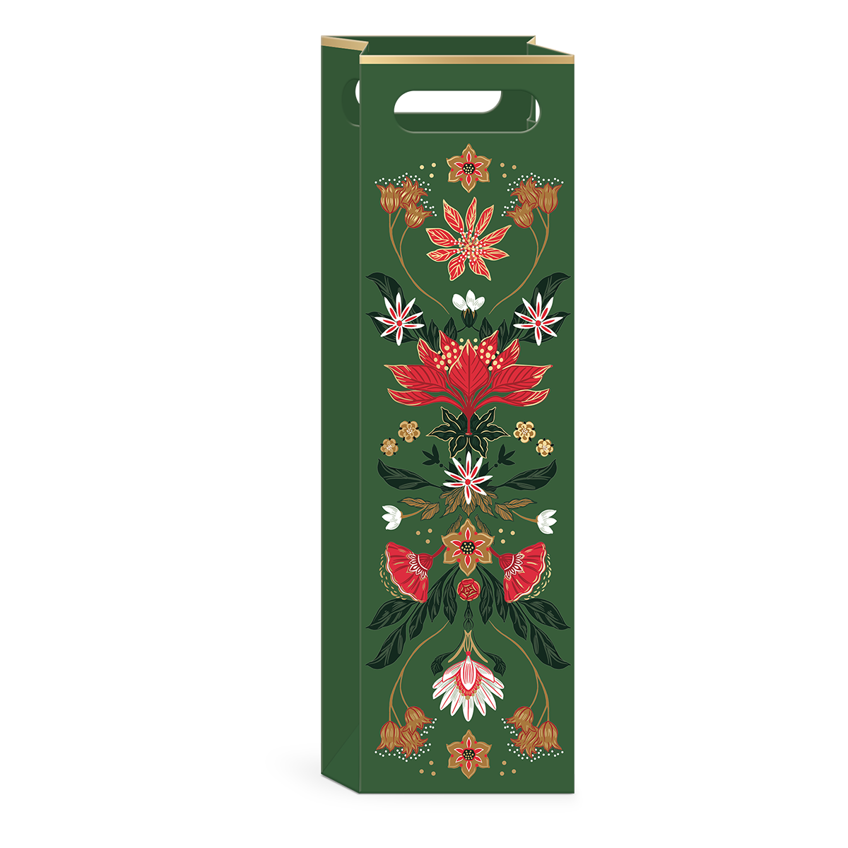 Christmas Garden Wine Bag Product