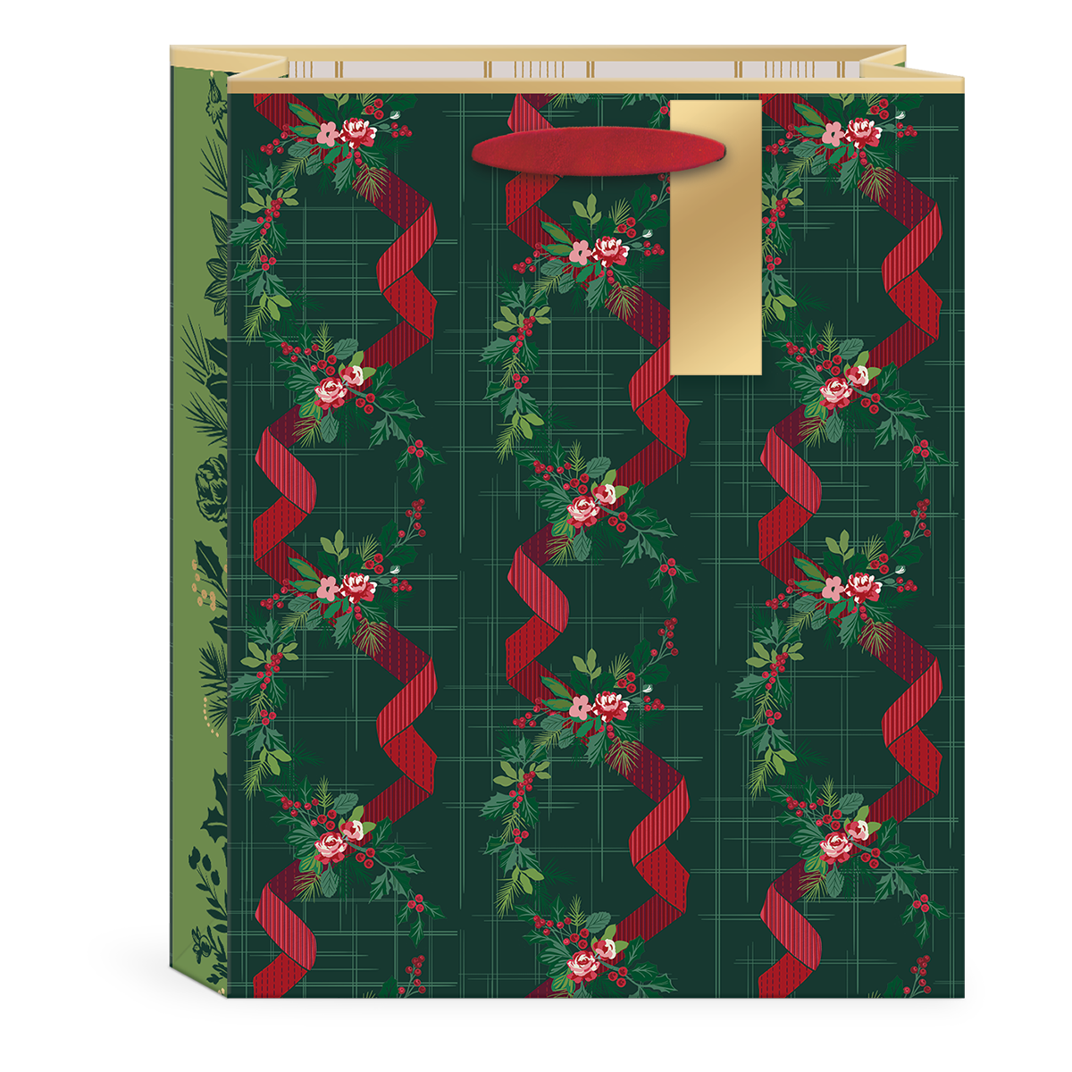 Winter Florals Multi Medium Gift Bag Product