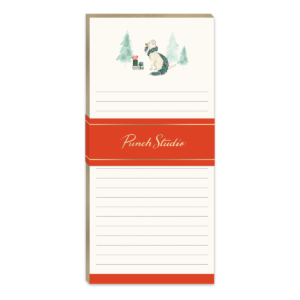 Snow Day Dogs Lab Magnetic List Pad