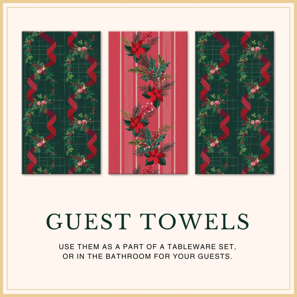 Infographic Displaying Guest Towels