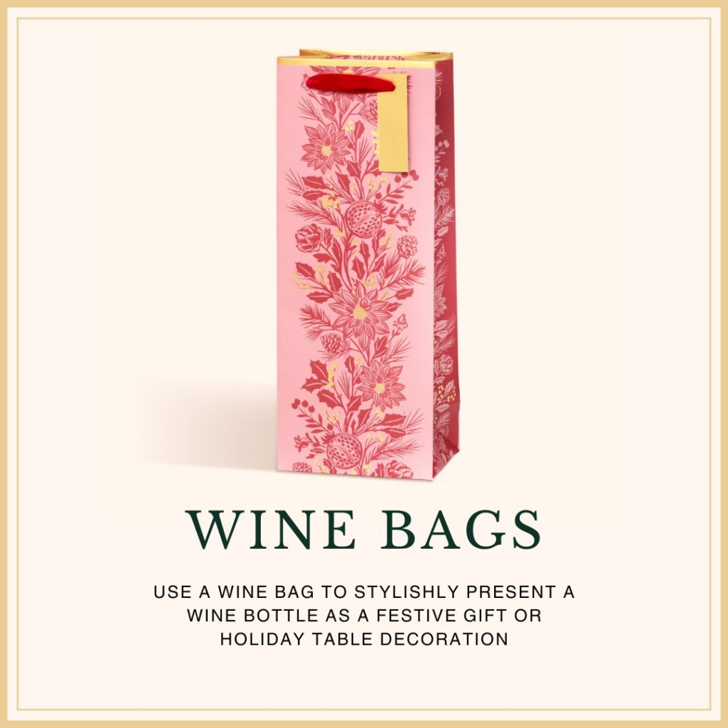 Infographic Displaying Wine Bags