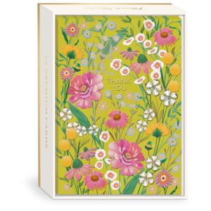 Wildflower Thank you Note Cards set.