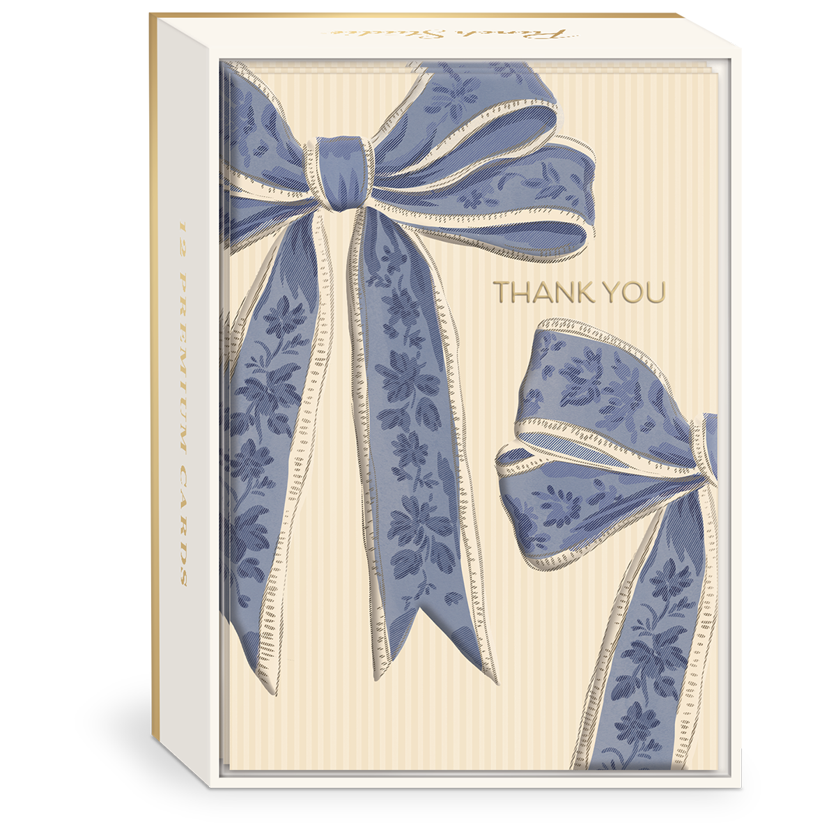 Bow Thank you Note Cards set.