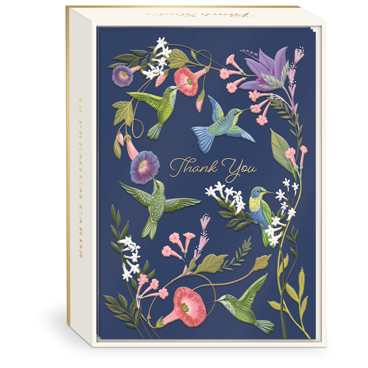 Hummingbirds Thank you Note Cards set.